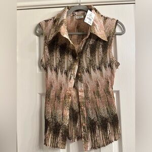 Cato Multicolor Sleeveless Blouse